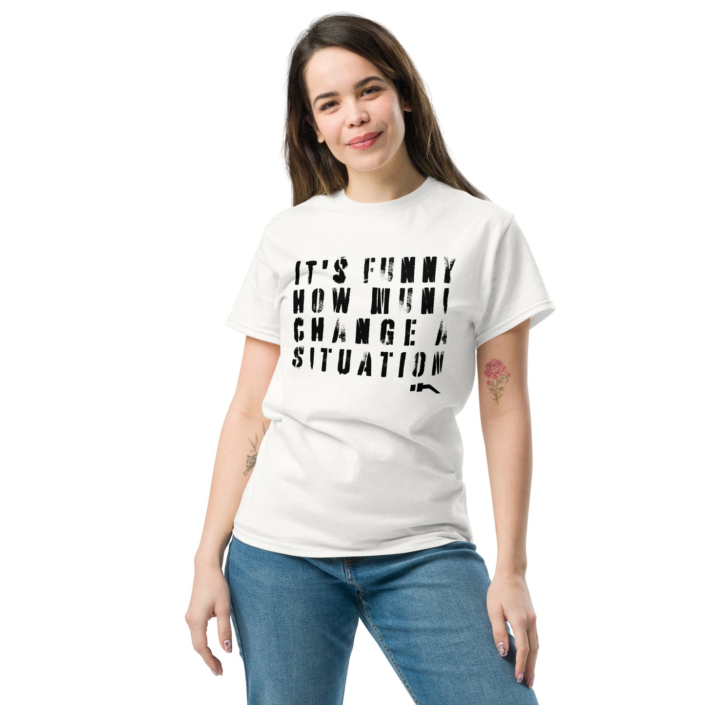 Muni Change Unisex Classic Tee Streetwear Style | Darc Muni